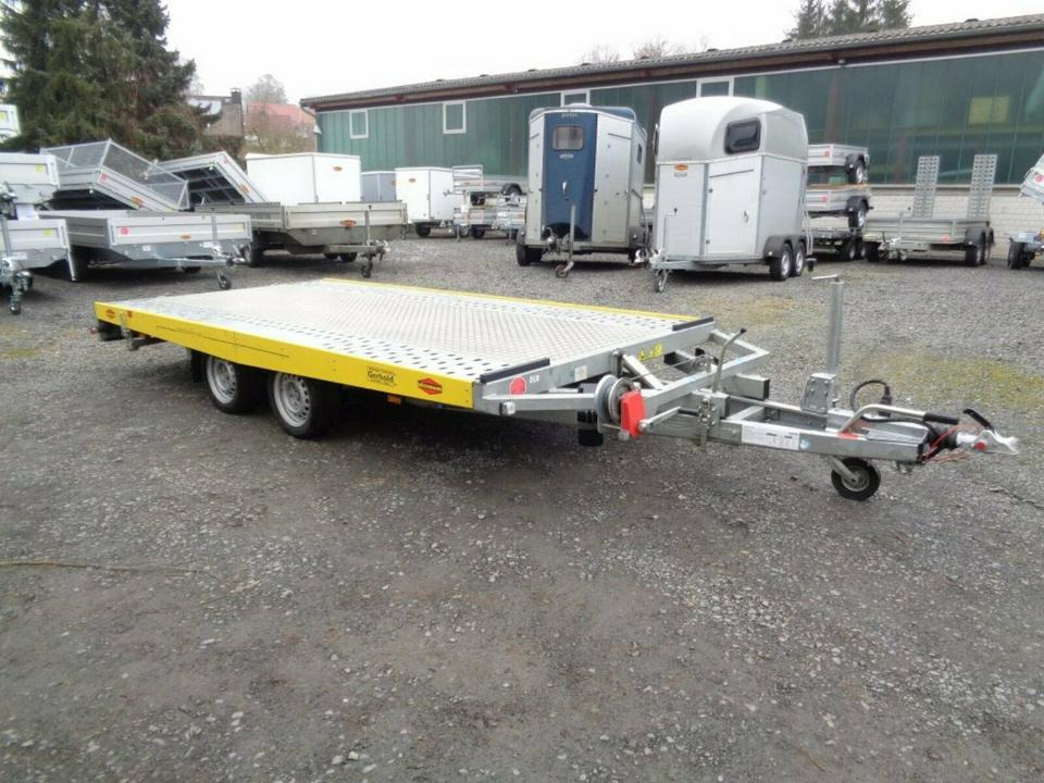 Böckmann PKW-Anhänger, Autotransporter, 3,0to. kippbar, 100 km/h - Remorque porte-voitures: photos 2 Böckmann PKW-Anhänger, Autotransporter, 3,0to. kippbar, 100 km/h - Remorque porte-voitures: photos 2