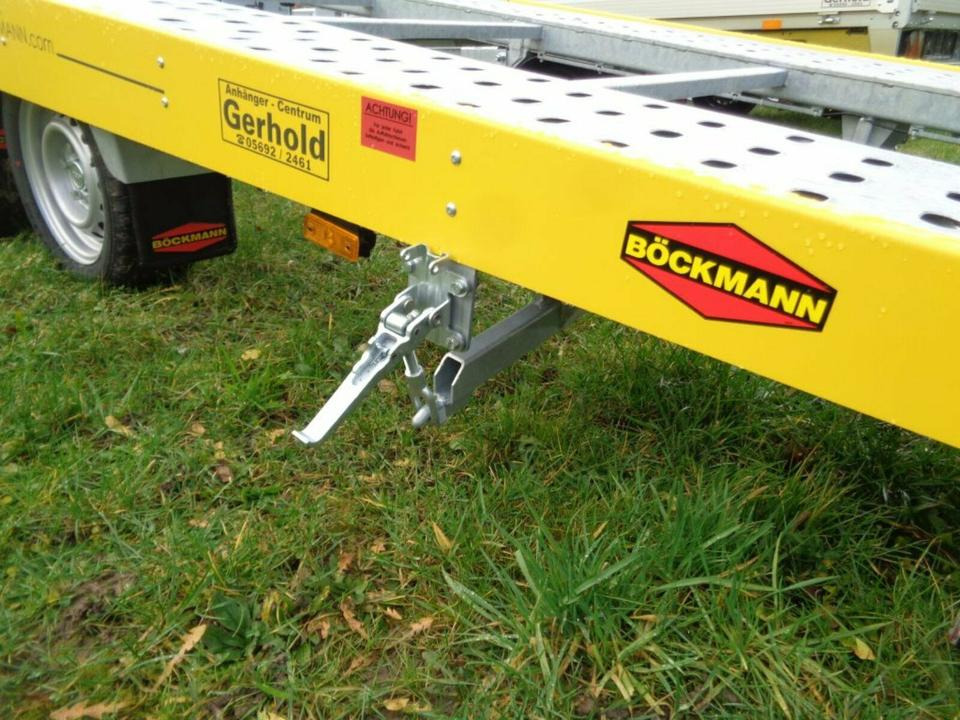 Böckmann PKW-Anhänger, Autotransporter, 3,5to. kippbar, 100 km/h - Remorque porte-voitures: photos 3 Böckmann PKW-Anhänger, Autotransporter, 3,5to. kippbar, 100 km/h - Remorque porte-voitures: photos 3