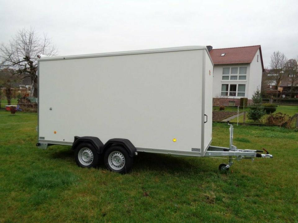 Böckmann, PKW Anhänger, Kofferanhänger KT 4018/27 H, 100 km/h - Remorque fourgon: photos 1 Böckmann, PKW Anhänger, Kofferanhänger KT 4018/27 H, 100 km/h - Remorque fourgon: photos 1