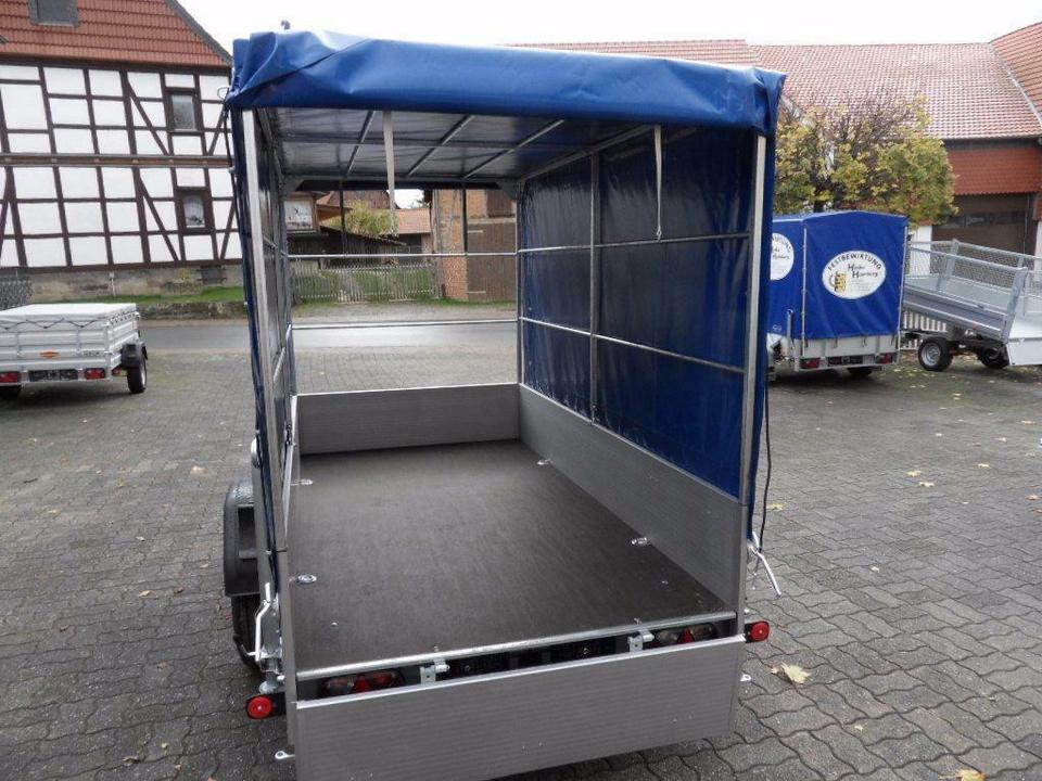 Remorque voiture Böckmann PKW-Anhänger Plane Spriegel, 1350 kg, 100 km/h möglich: photos 8