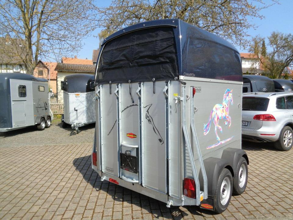Van chevaux Böckmann Pferdeanhänger, Champion R, ALUBODEN, SaKa, 100 km/h: photos 11