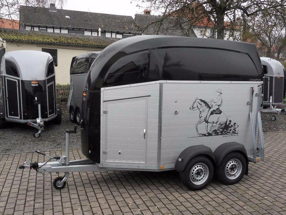 Van chevaux Böckmann Pferdeanhänger Champion R, Western, Alu, 100 km/h: photos 14
