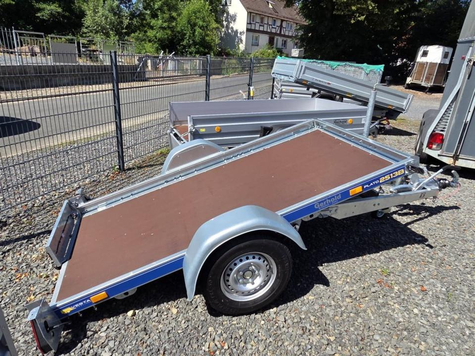 PKW-Anhänger 13 Stützrad Kippbar Motorrad Rasenmäher Quad 100km/h - Remorque pour moto: photos 2 PKW-Anhänger 13 Stützrad Kippbar Motorrad Rasenmäher Quad 100km/h - Remorque pour moto: photos 2