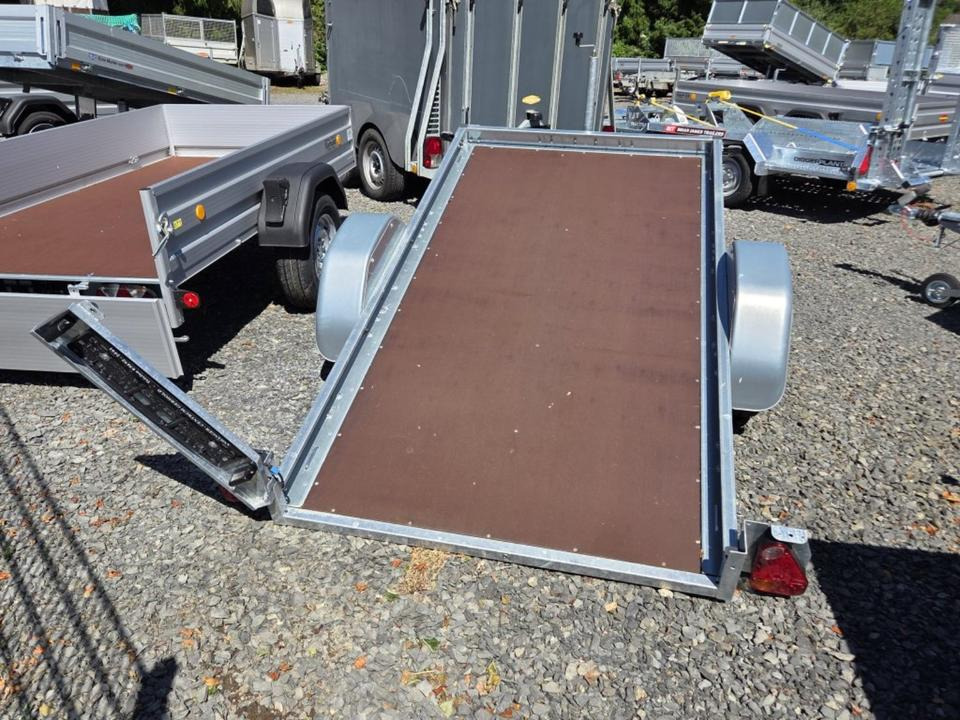 PKW-Anhänger 13 Stützrad Kippbar Motorrad Rasenmäher Quad 100km/h - Remorque pour moto: photos 4 PKW-Anhänger 13 Stützrad Kippbar Motorrad Rasenmäher Quad 100km/h - Remorque pour moto: photos 4