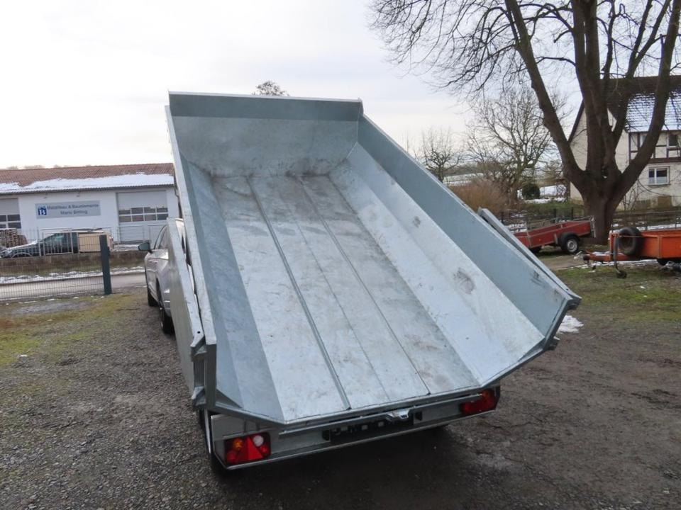 PKW Anhänger Kipper Muldenkipper Auffahrschienen 3,5t 100km/h - Remorque benne: photos 5 PKW Anhänger Kipper Muldenkipper Auffahrschienen 3,5t 100km/h - Remorque benne: photos 5