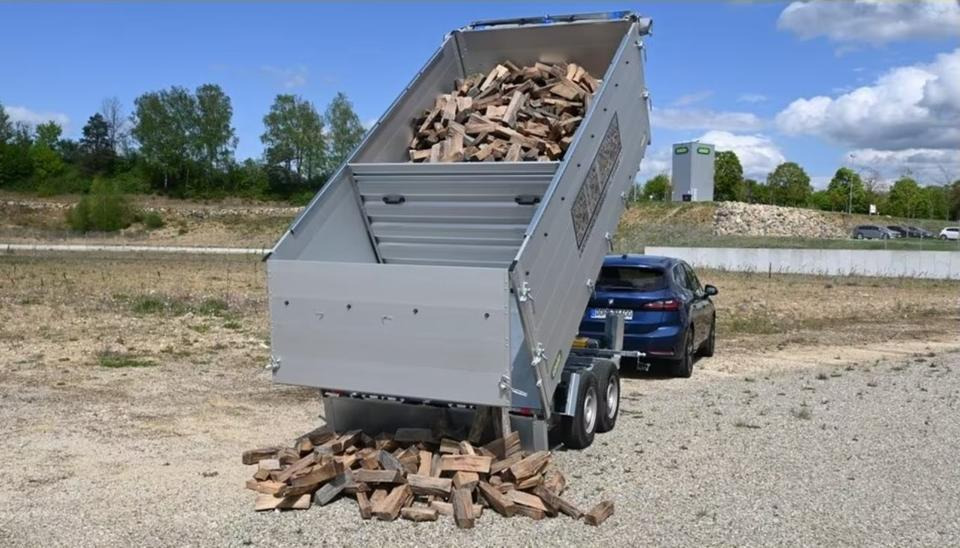 Pkw Anhänger UNSINN Brennholzanhänger 3,5t. Kipper Holz Transport - Remorque benne: photos 1 Pkw Anhänger UNSINN Brennholzanhänger 3,5t. Kipper Holz Transport - Remorque benne: photos 1