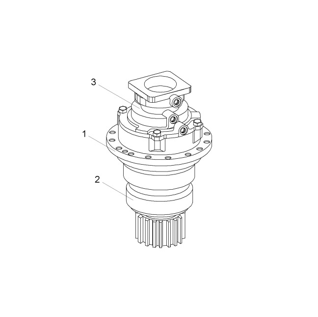 Sennebogen ZF DR250 053017 and ZF DR350 250184 slewing gear - Moteur de rotation pour Pelle de manutention: photos 1 Sennebogen ZF DR250 053017 and ZF DR350 250184 slewing gear - Moteur de rotation pour Pelle de manutention: photos 1