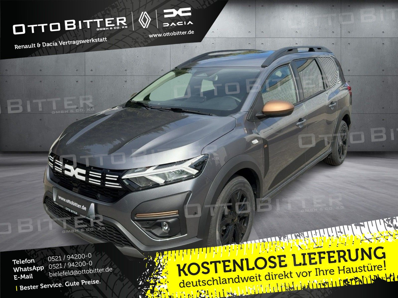 Dacia Jogger Jogger Extreme ECO-G 100 5-Sitzer FLÜSSIG - Voiture break: photos 1 Dacia Jogger Jogger Extreme ECO-G 100 5-Sitzer FLÜSSIG - Voiture break: photos 1