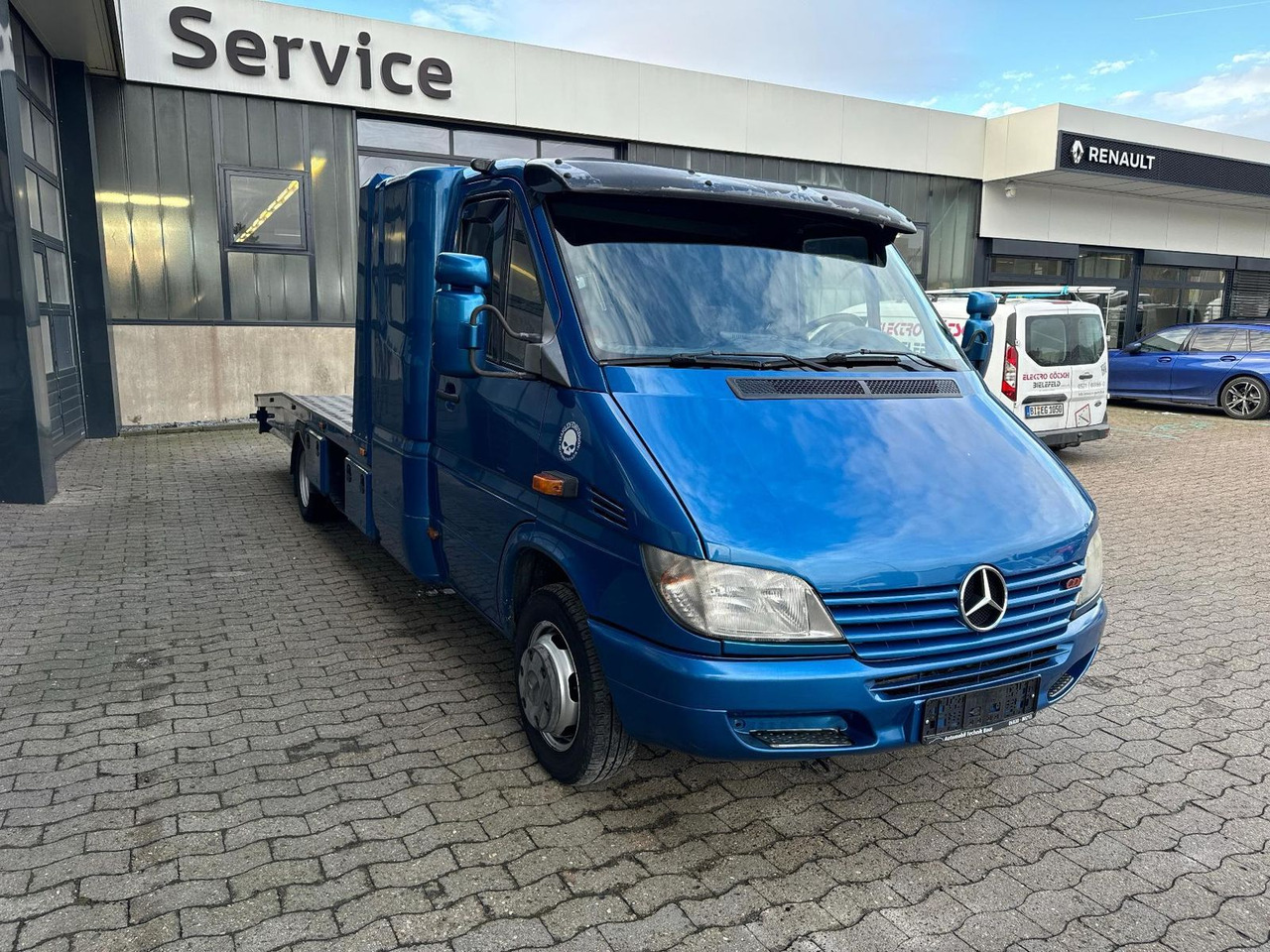 Mercedes-Benz Sprinter 2.7 CDI ABSCHLEPPWAGEN SCHLAFKABINE - Camion porte-voitures: photos 3 Mercedes-Benz Sprinter 2.7 CDI ABSCHLEPPWAGEN SCHLAFKABINE - Camion porte-voitures: photos 3