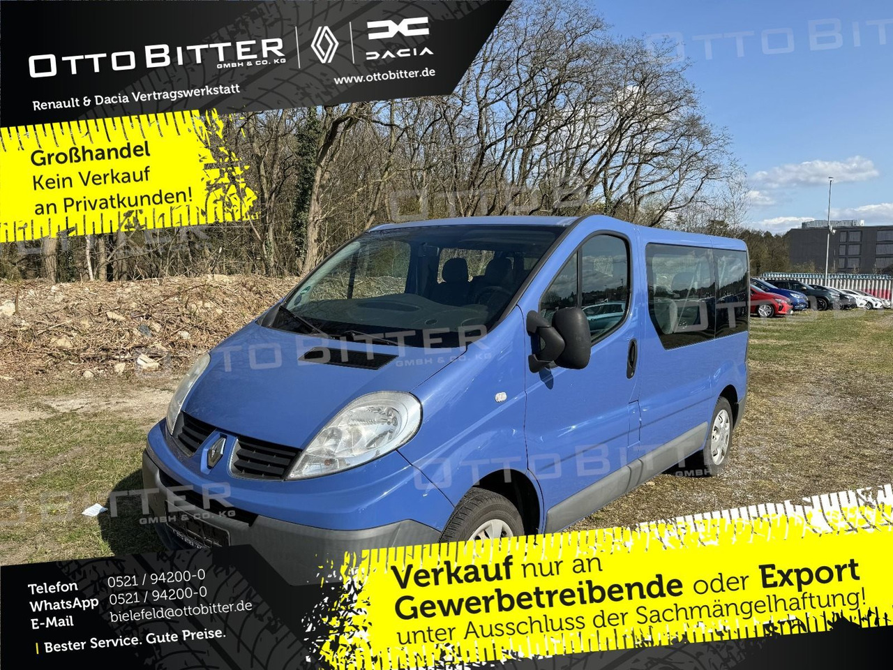 Renault Trafic Combi dCi90 L1H1 9-Sitzer - Transport de personnes: photos 1 Renault Trafic Combi dCi90 L1H1 9-Sitzer - Transport de personnes: photos 1