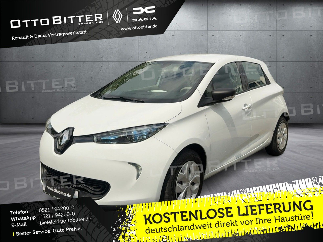 Renault ZOE LIFE Batteriemiete Z.E.40 (41kWh) - Voiture: photos 1 Renault ZOE LIFE Batteriemiete Z.E.40 (41kWh) - Voiture: photos 1