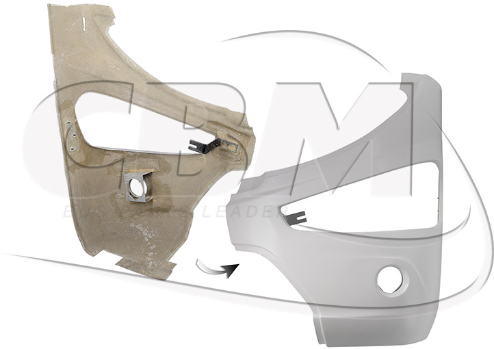 CBM FRONT LEFT BUMPER - WABCO (9254394017) - Pare-chocs pour Bus: photos 1 CBM FRONT LEFT BUMPER - WABCO (9254394017) - Pare-chocs pour Bus: photos 1