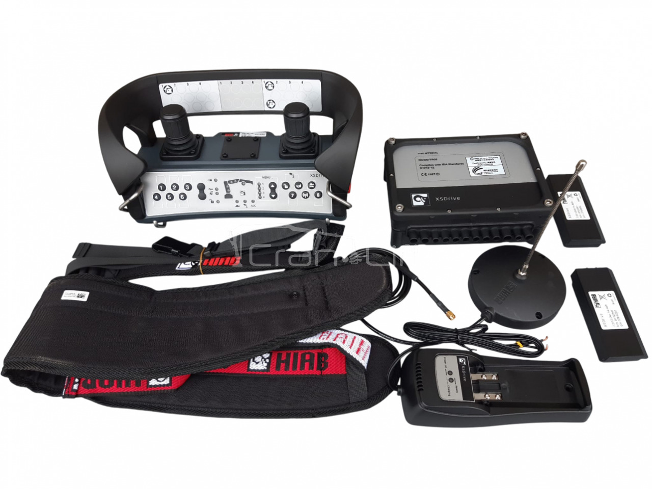 Zestaw sterowania radiowego 4 osiowy 2 joystick 4547582 XSDrive radio HIAB - Levier de vitesse pour Grue auxiliaire: photos 1 Zestaw sterowania radiowego 4 osiowy 2 joystick 4547582 XSDrive radio HIAB - Levier de vitesse pour Grue auxiliaire: photos 1