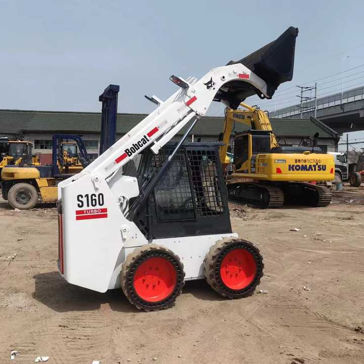 Used Bob Cat Bob Cat S160 Used Mini Skid Steer Wheel Loader Multifunctional Track Loaders Bobcat S160 2.7 Ton - Mini chargeuse: photos 1 Used Bob Cat Bob Cat S160 Used Mini Skid Steer Wheel Loader Multifunctional Track Loaders Bobcat S160 2.7 Ton - Mini chargeuse: photos 1