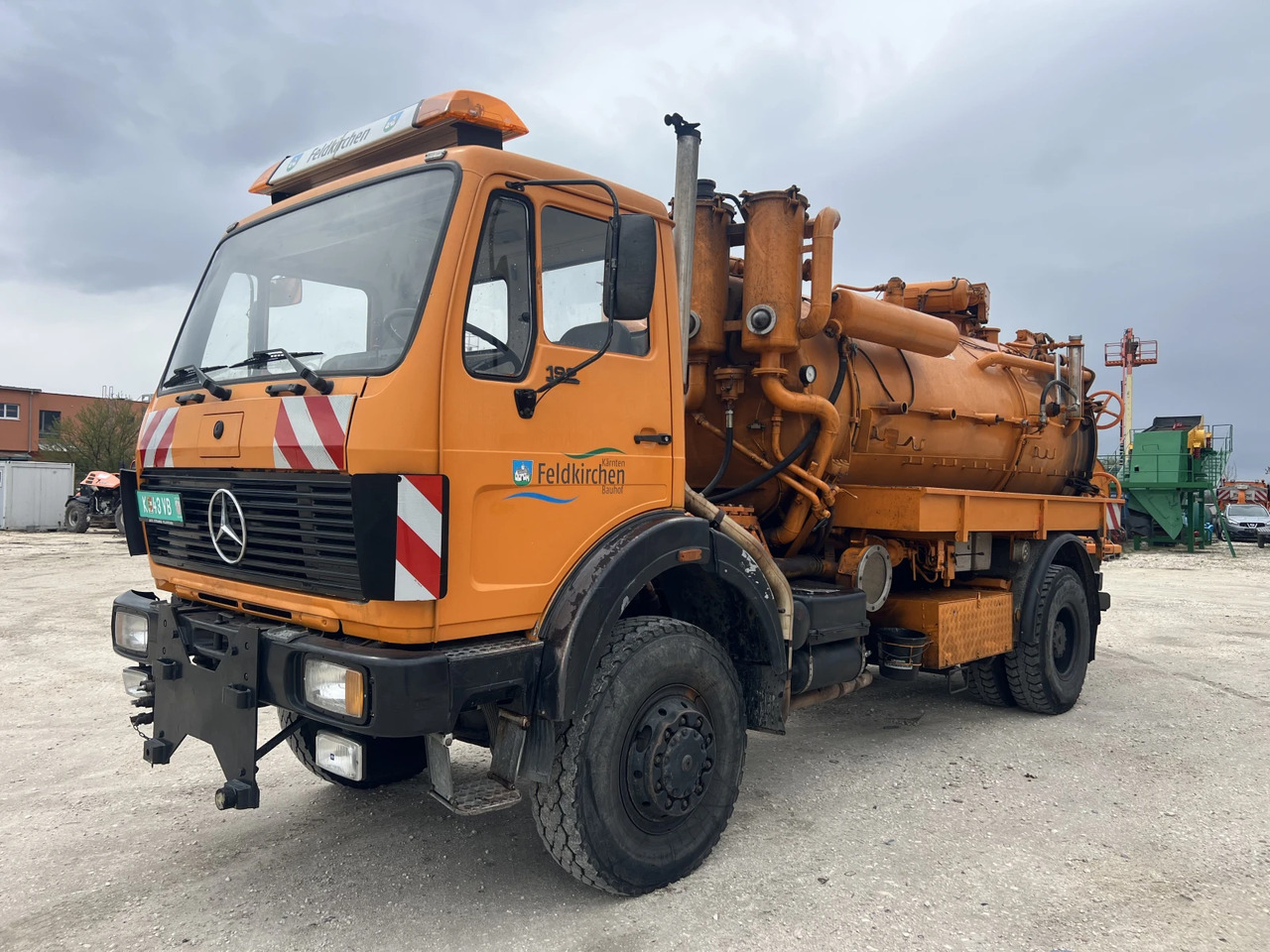Mercedes-Benz 1928 4x4, ВОМА, Две камери, Внос , - Camion hydrocureur: photos 1 Mercedes-Benz 1928 4x4, ВОМА, Две камери, Внос , - Camion hydrocureur: photos 1