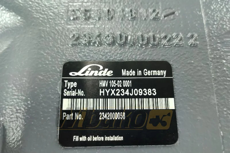 Linde HMV105-02 2342000058 - Moteur hydraulique pour Engins de chantier: photos 2 Linde HMV105-02 2342000058 - Moteur hydraulique pour Engins de chantier: photos 2