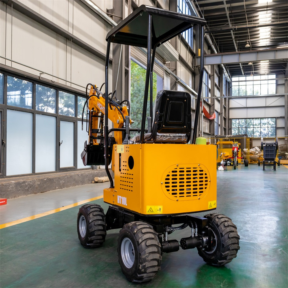JINTOP HIGHTOP JT10L Wheel Excavator Mini Digger Small Digging machine with tyres - Engins de chantier: photos 5 JINTOP HIGHTOP JT10L Wheel Excavator Mini Digger Small Digging machine with tyres - Engins de chantier: photos 5