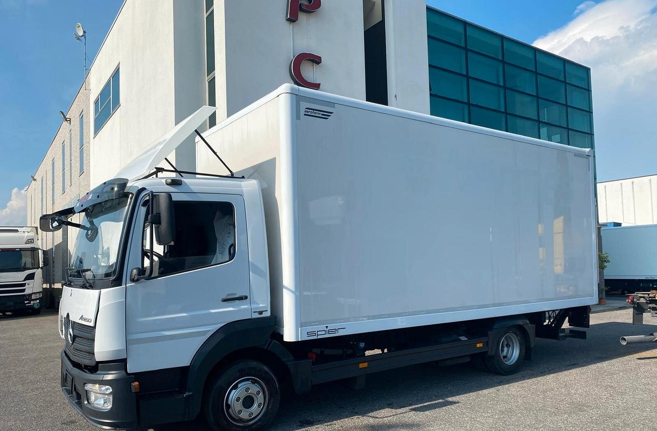 MERCEDES 816 ATEGO CASSONE E SPONDA 2018 EURO 6 - Camion fourgon: photos 1 MERCEDES 816 ATEGO CASSONE E SPONDA 2018 EURO 6 - Camion fourgon: photos 1