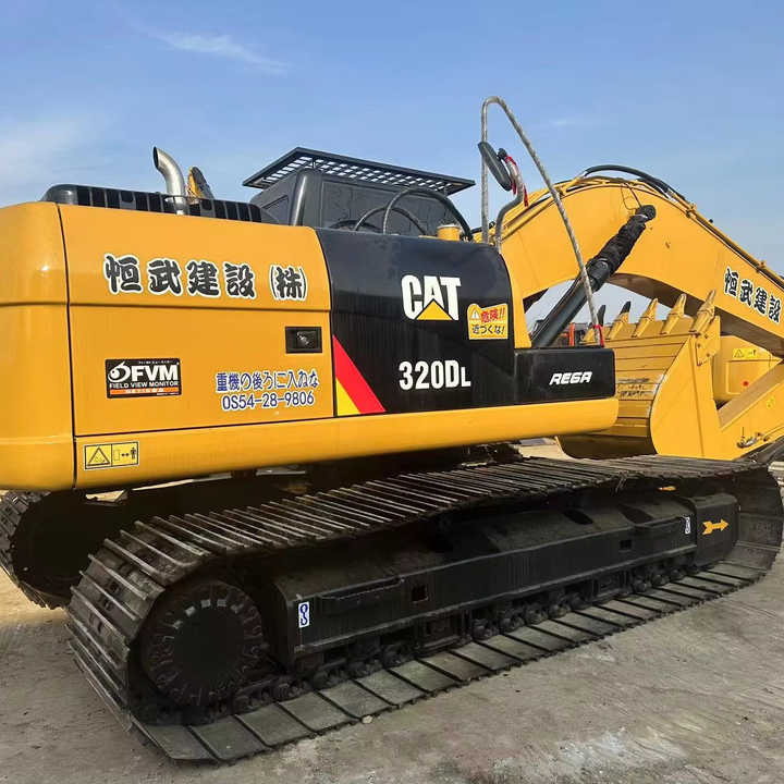 Pelle sur chenille Original Made Used Cat 320D Crawler Caterpillar Excavator Hydraulic Machine Caterpillar Digger Cat 320d Used Excavators