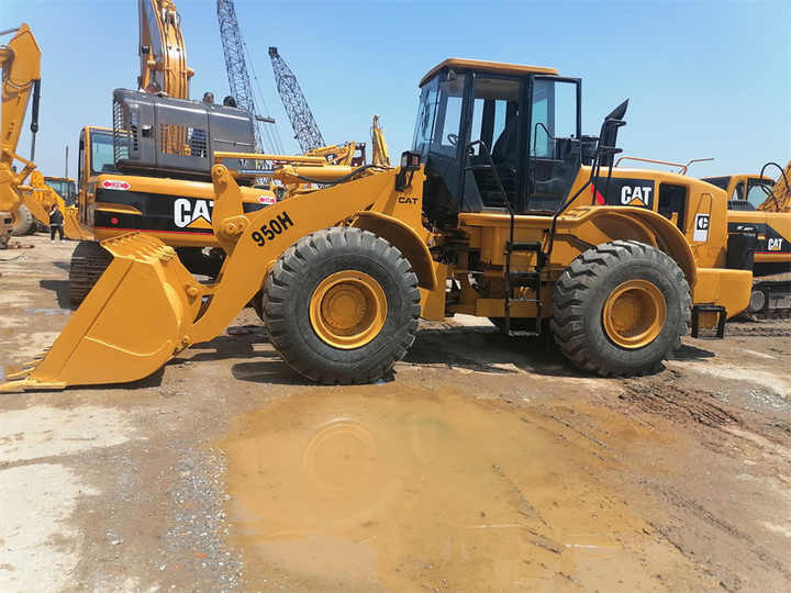 Used Cat 950h Wheel Loader High Quality Compact Hydraulic Small 5ton Heavy Duty Caterpillar 950 Wheel Loader Cheap Price - Chargeuse sur pneus: photos 2 Used Cat 950h Wheel Loader High Quality Compact Hydraulic Small 5ton Heavy Duty Caterpillar 950 Wheel Loader Cheap Price - Chargeuse sur pneus: photos 2