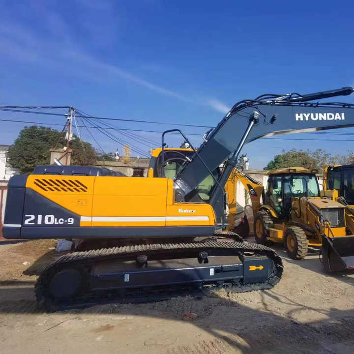 Hyundai Excavator Used Machine 210-9s Heavy Construction Equipment Crawler Excavator Hot Sale - Pelle sur chenille: photos 1 Hyundai Excavator Used Machine 210-9s Heavy Construction Equipment Crawler Excavator Hot Sale - Pelle sur chenille: photos 1