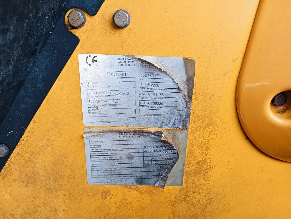 Chariot télescopique JCB 550-80: photos 14 Chariot télescopique JCB 550-80: photos 14