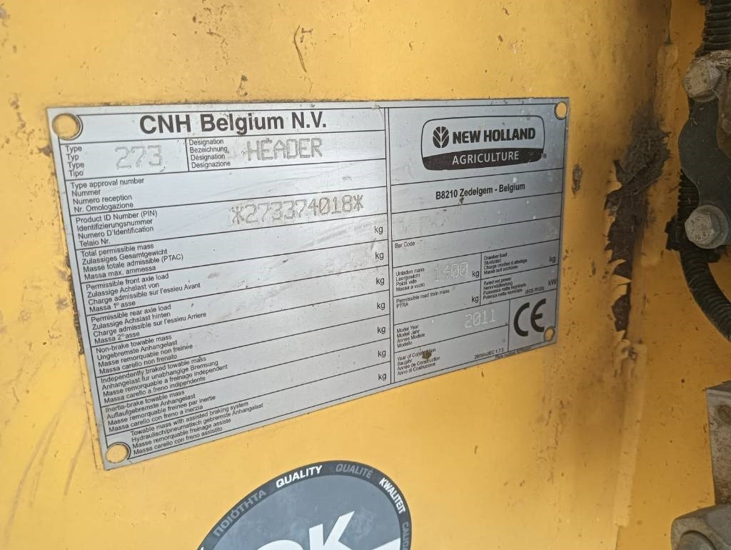 New Holland PICK UP 3 MT - Matériel de fenaison: photos 3 New Holland PICK UP 3 MT - Matériel de fenaison: photos 3