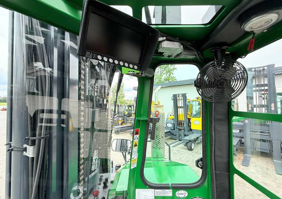 Chariot multidirectionnel Combilift C4000 / GAS / TRIPLEX - 9300MM / FREE-LIFT / POSITIONER / LIKE NEW: photos 18