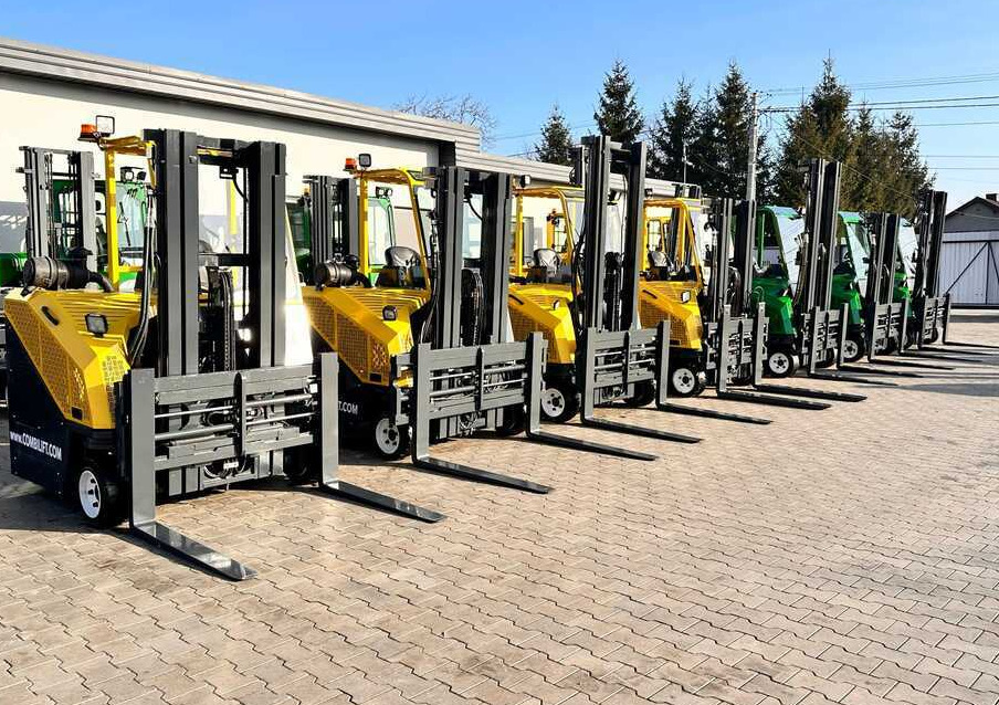 Chariot multidirectionnel Combilift CB3000 / LPG / DUPLEX / 4000MM / FREE LIFT / NEW BAND TIRES / LIKE NEW: photos 39