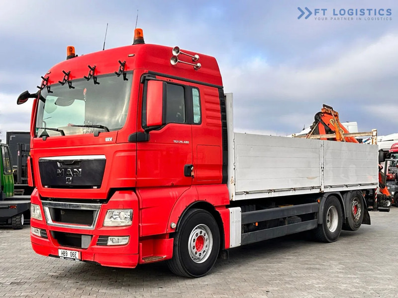 MAN TGX 26.480 Ciężarówka burtowa MAN TGX 26.480 6X2 / PALFINGER PK9002-EH B Crane / 80% Michelin - Camion grue: photos 3 MAN TGX 26.480 Ciężarówka burtowa MAN TGX 26.480 6X2 / PALFINGER PK9002-EH B Crane / 80% Michelin - Camion grue: photos 3