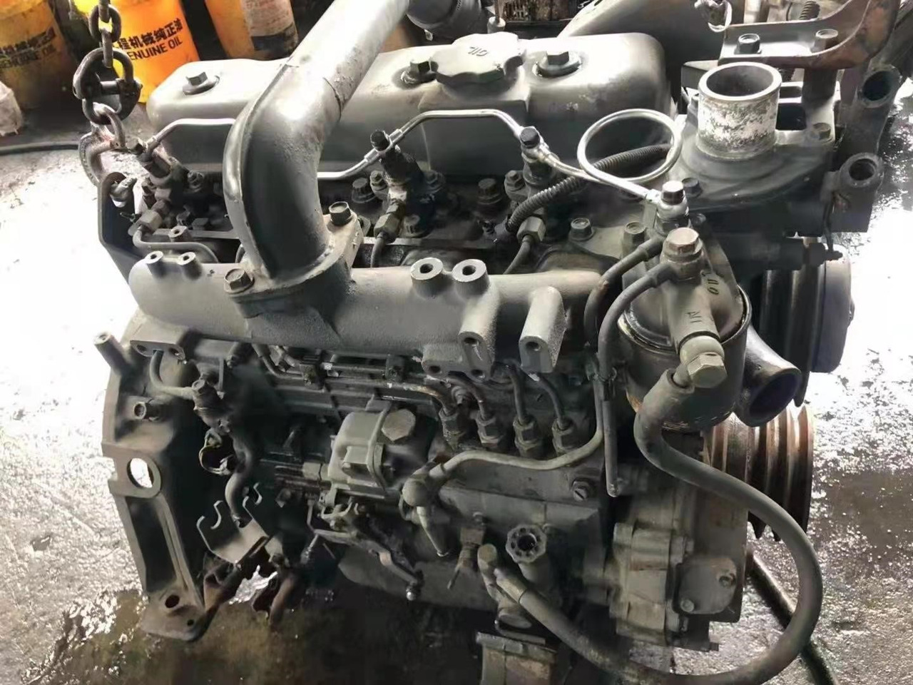 ISUZU CC4BG1T - Moteur pour Pelle: photos 1 ISUZU CC4BG1T - Moteur pour Pelle: photos 1