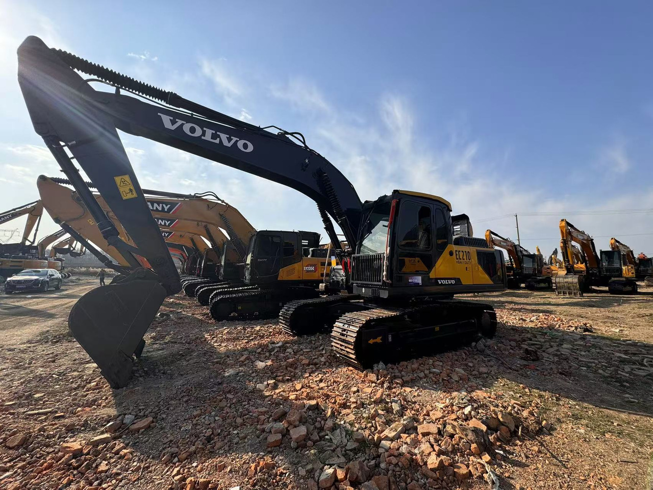 VOLVO Used Excellent Excavator EC210 on Sale - Engins de chantier: photos 4 VOLVO Used Excellent Excavator EC210 on Sale - Engins de chantier: photos 4