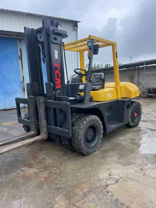 Seconh Hand Original tcm 7tons Forklift in High Quality on Hot Sale Used Building Construction Equipment for Sale - Chariot élévateur: photos 2 Seconh Hand Original tcm 7tons Forklift in High Quality on Hot Sale Used Building Construction Equipment for Sale - Chariot élévateur: photos 2