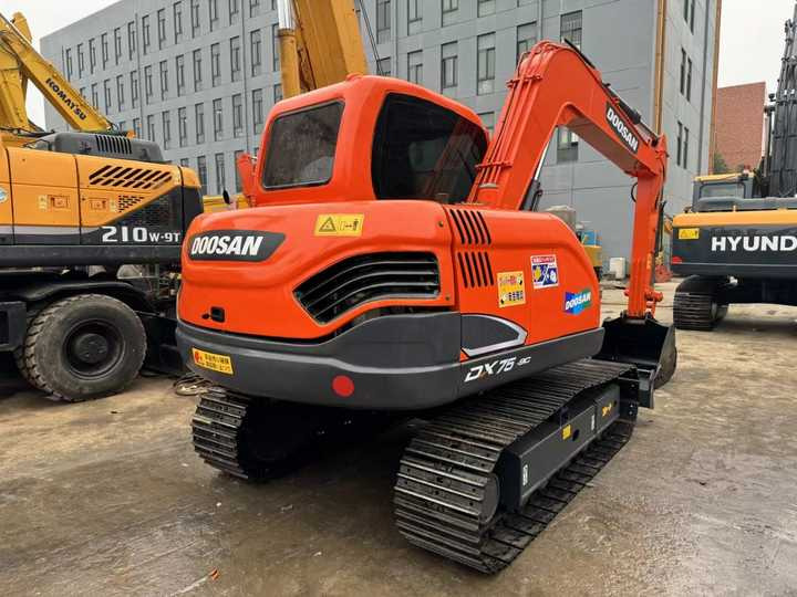 Used Digger DOOSAN DX75 Construction Machinery Construction Digger Used DOOSAN DX75 Cheap Excavator - Pelle sur chenille: photos 2 Used Digger DOOSAN DX75 Construction Machinery Construction Digger Used DOOSAN DX75 Cheap Excavator - Pelle sur chenille: photos 2