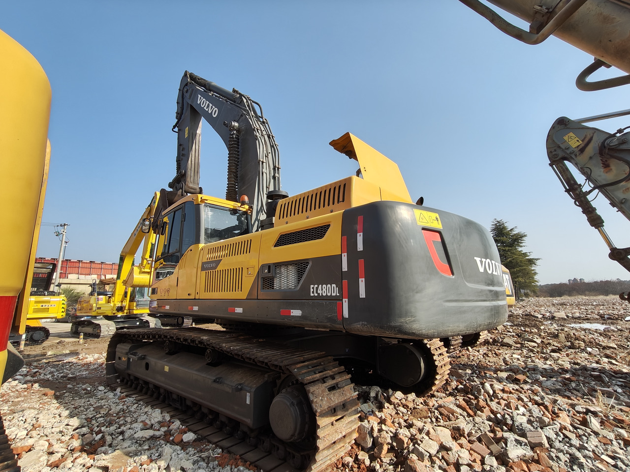 Used Excavator Big Machine VOLVO EC480DL - Pelle: photos 3 Used Excavator Big Machine VOLVO EC480DL - Pelle: photos 3