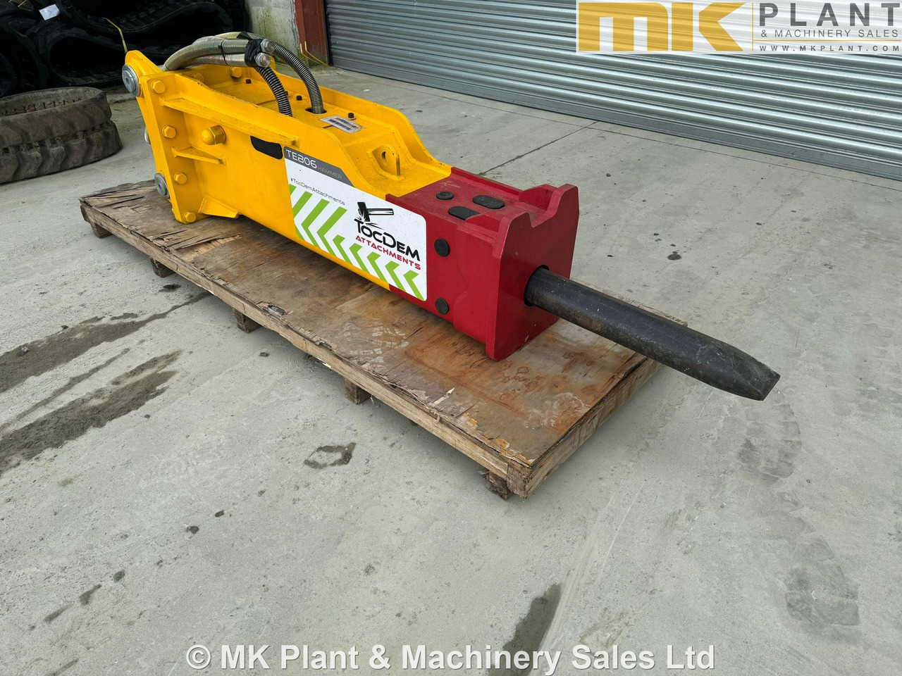 Tocdem (Soosan) TEB06 - Marteau hydraulique pour Pelle: photos 1 Tocdem (Soosan) TEB06 - Marteau hydraulique pour Pelle: photos 1