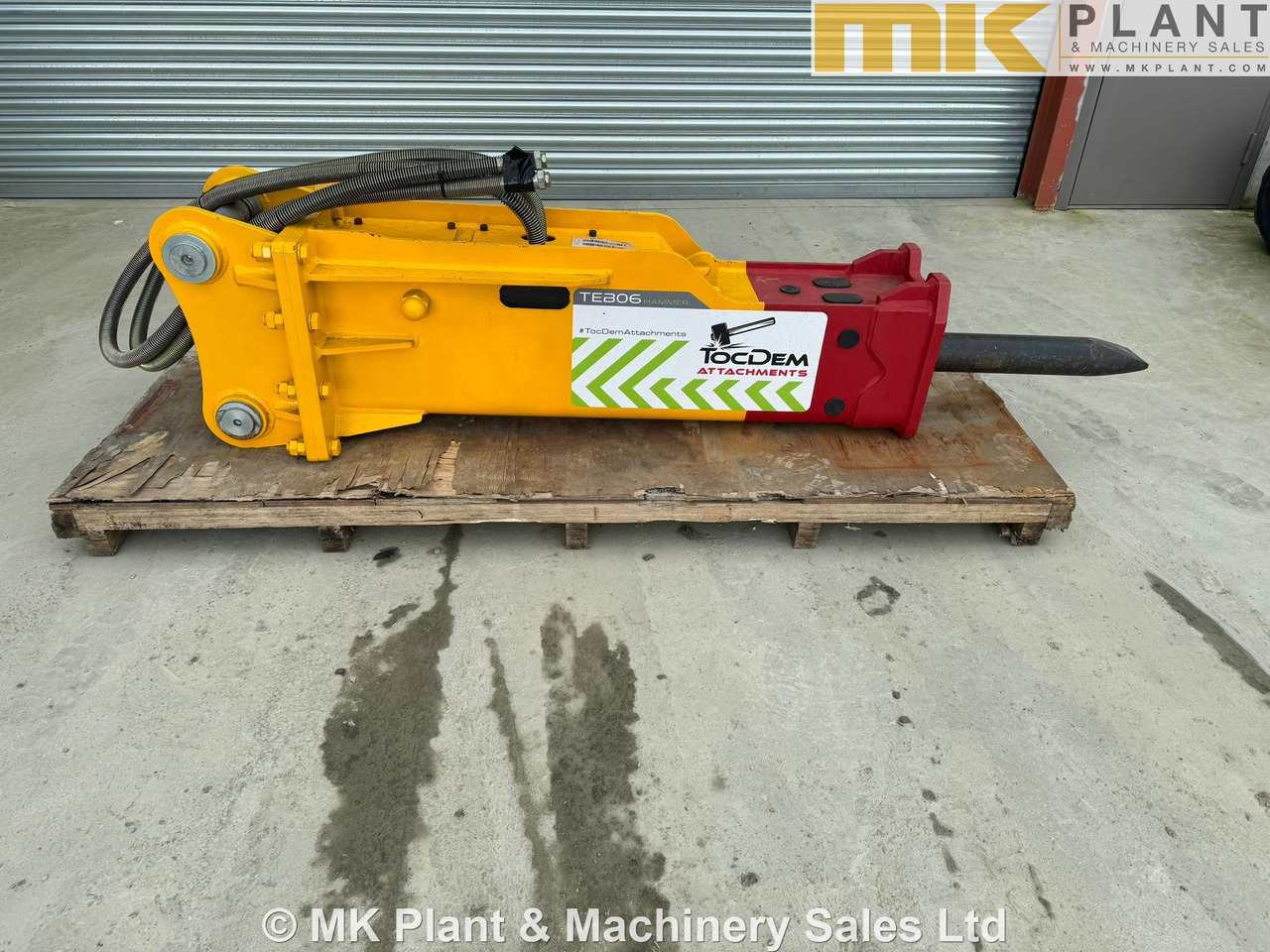 Tocdem (Soosan) TEB06 - Marteau hydraulique pour Pelle: photos 3 Tocdem (Soosan) TEB06 - Marteau hydraulique pour Pelle: photos 3