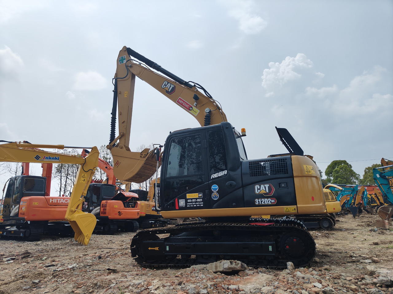 CATERPILLAR 312D - Mini pelle: photos 1 CATERPILLAR 312D - Mini pelle: photos 1