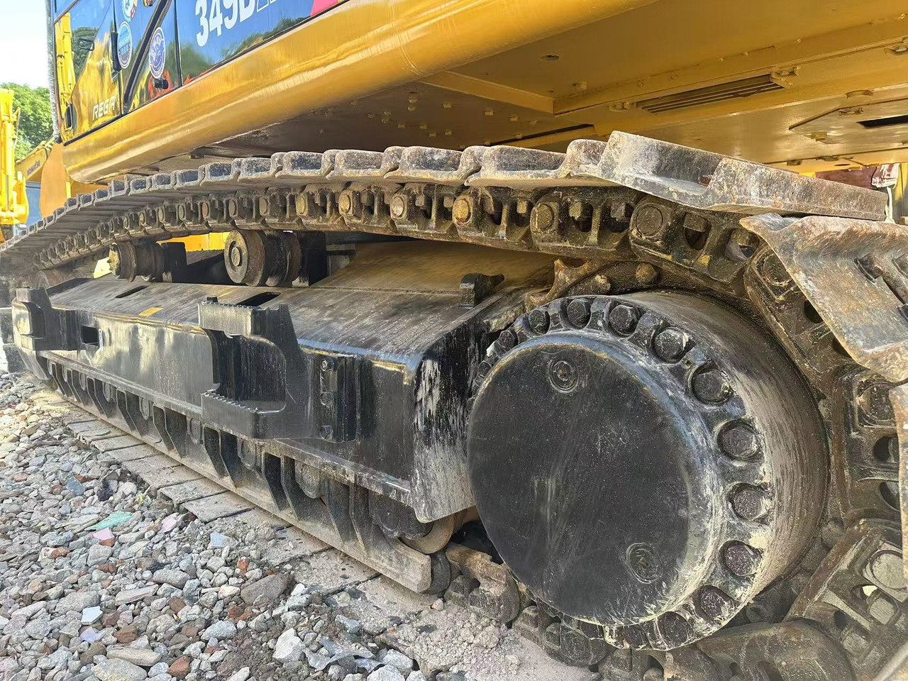 CATERPILLAR 349D2 - Pelle sur chenille: photos 3 CATERPILLAR 349D2 - Pelle sur chenille: photos 3