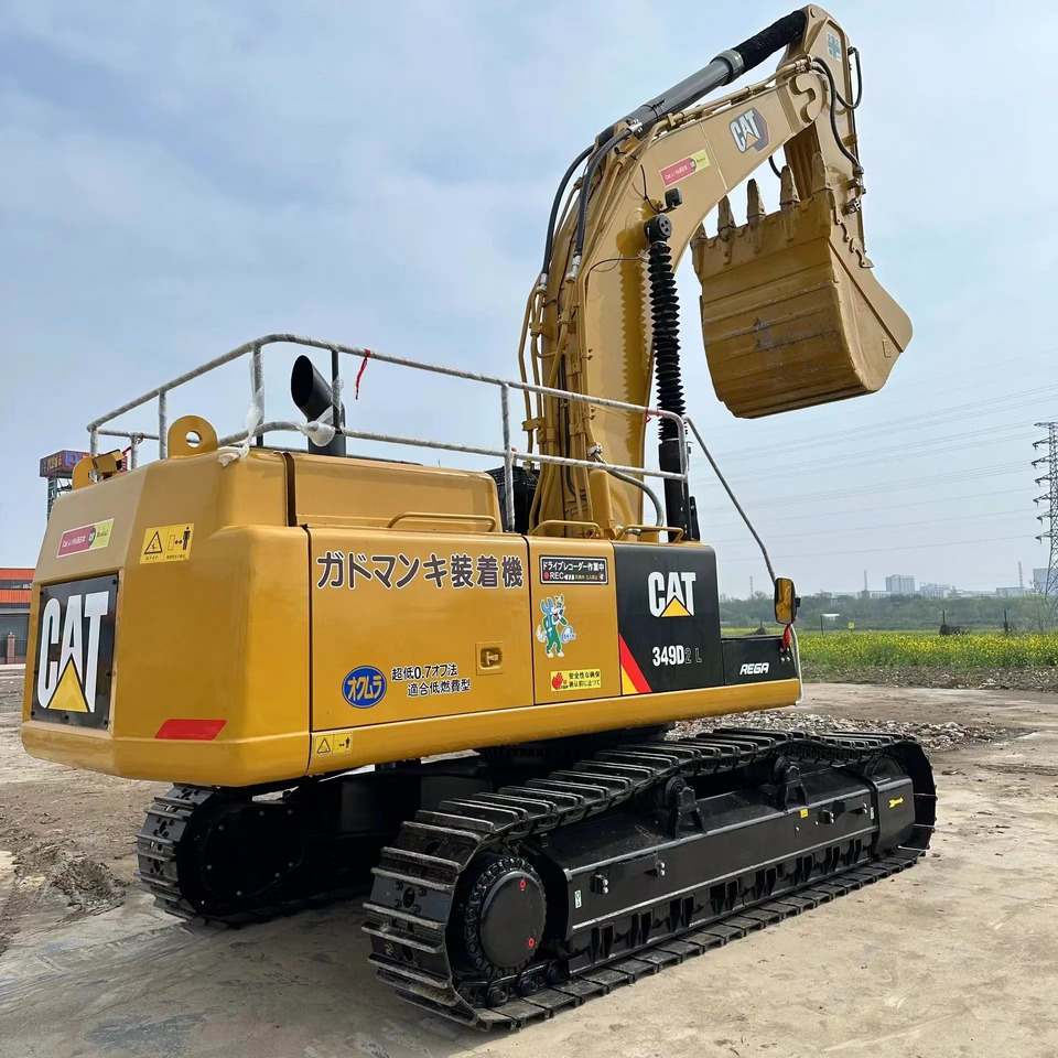 CATERPILLAR 349D2 - Pelle sur chenille: photos 2 CATERPILLAR 349D2 - Pelle sur chenille: photos 2