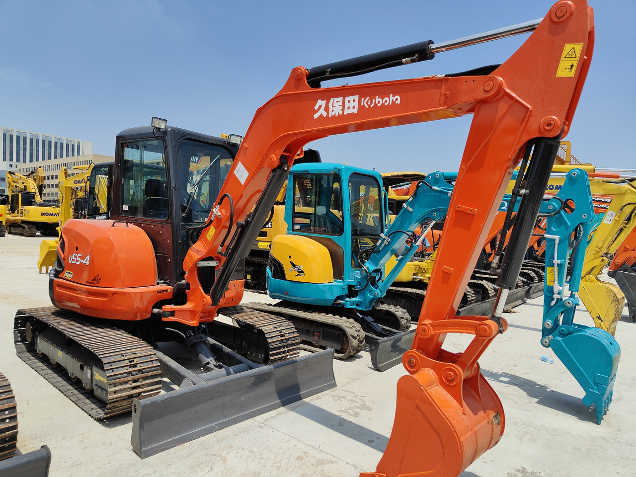 KUBOTA U55 - Mini pelle: photos 2 KUBOTA U55 - Mini pelle: photos 2