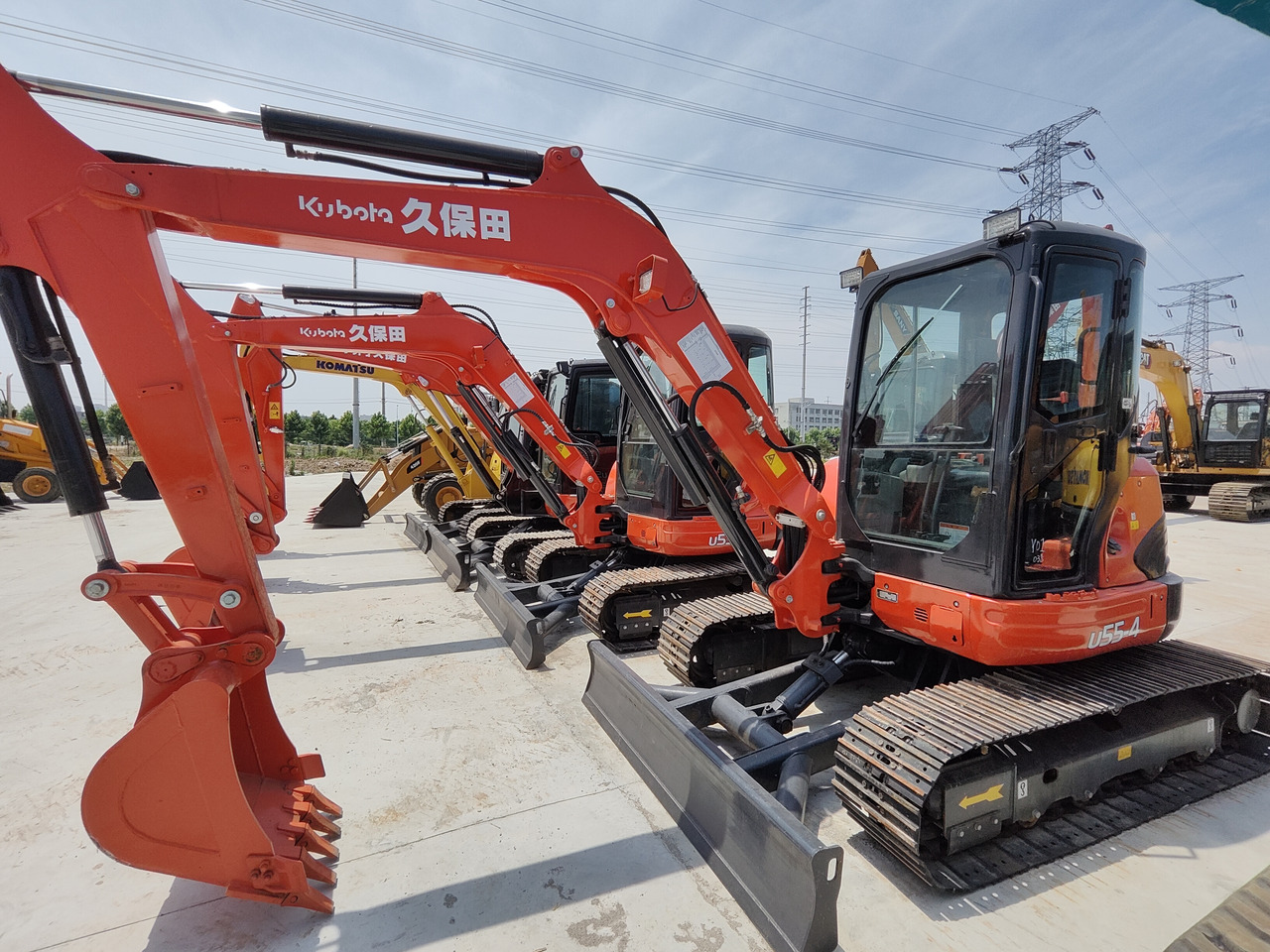 KUBOTA U55 - Mini pelle: photos 4 KUBOTA U55 - Mini pelle: photos 4