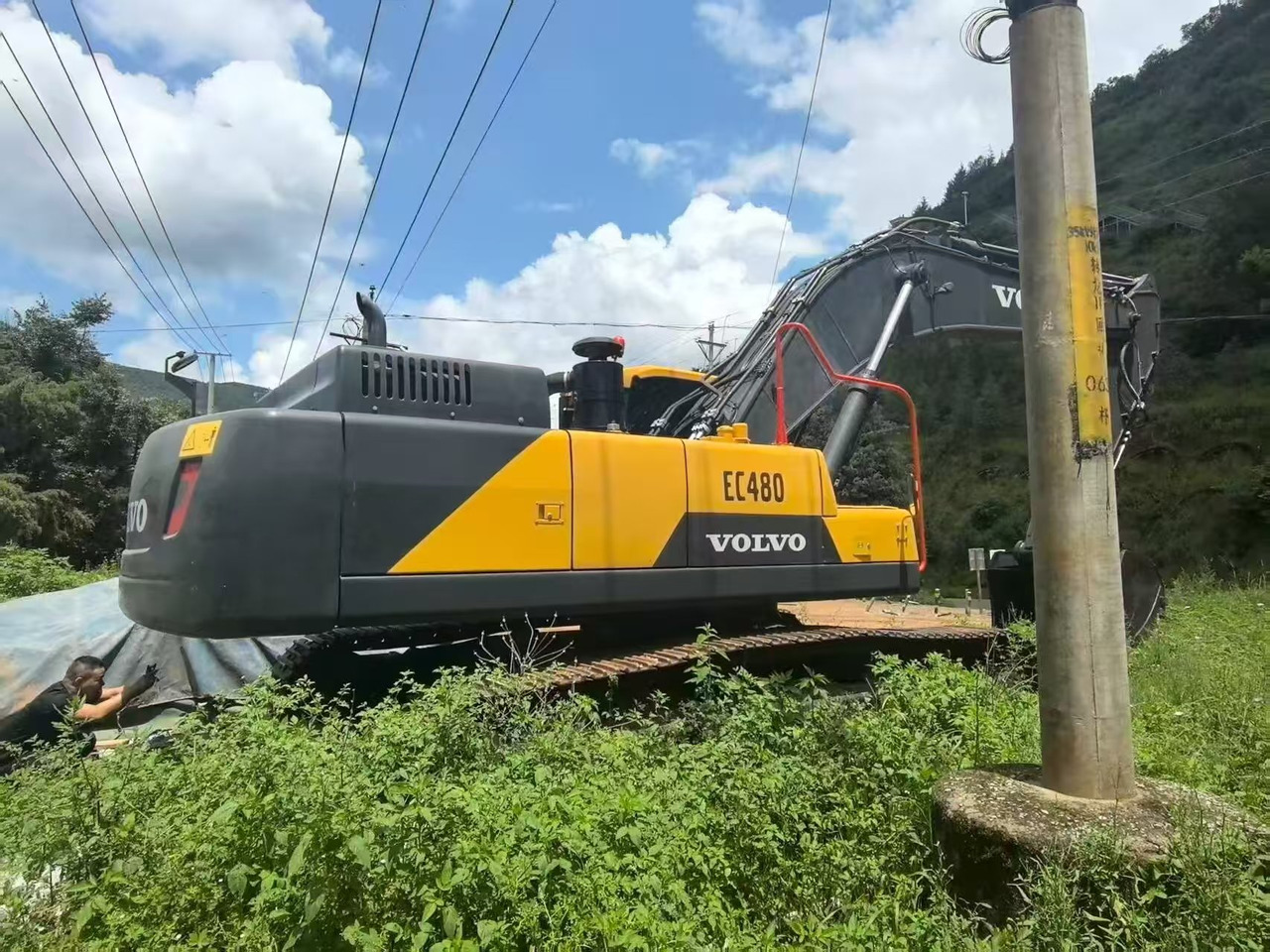 VOLVO EC480DL - Pelle sur chenille: photos 2 VOLVO EC480DL - Pelle sur chenille: photos 2