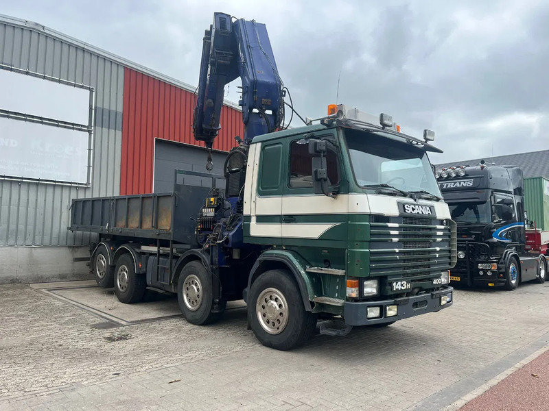 Scania R143-400 V8 143 v8 - Camion grue: photos 2 Scania R143-400 V8 143 v8 - Camion grue: photos 2