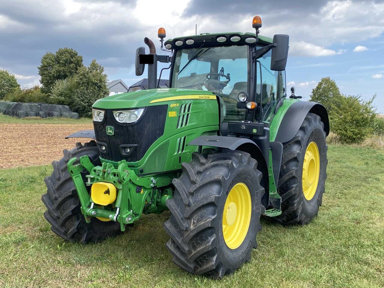 John Deere 6195 R Vollausrüstun - Tracteur agricole: photos 1 John Deere 6195 R Vollausrüstun - Tracteur agricole: photos 1