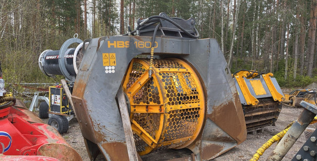 HartlHBS1600 - Godet de tri pour Engins de chantier: photos 1 HartlHBS1600 - Godet de tri pour Engins de chantier: photos 1