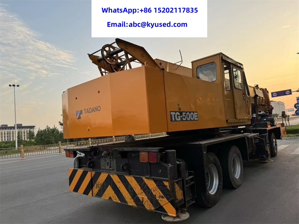 Grue mobile TADANO TG500E TG700E TG1000 TL250E TL300E 25TON 30TON 50TON 70T 100TON: photos 7