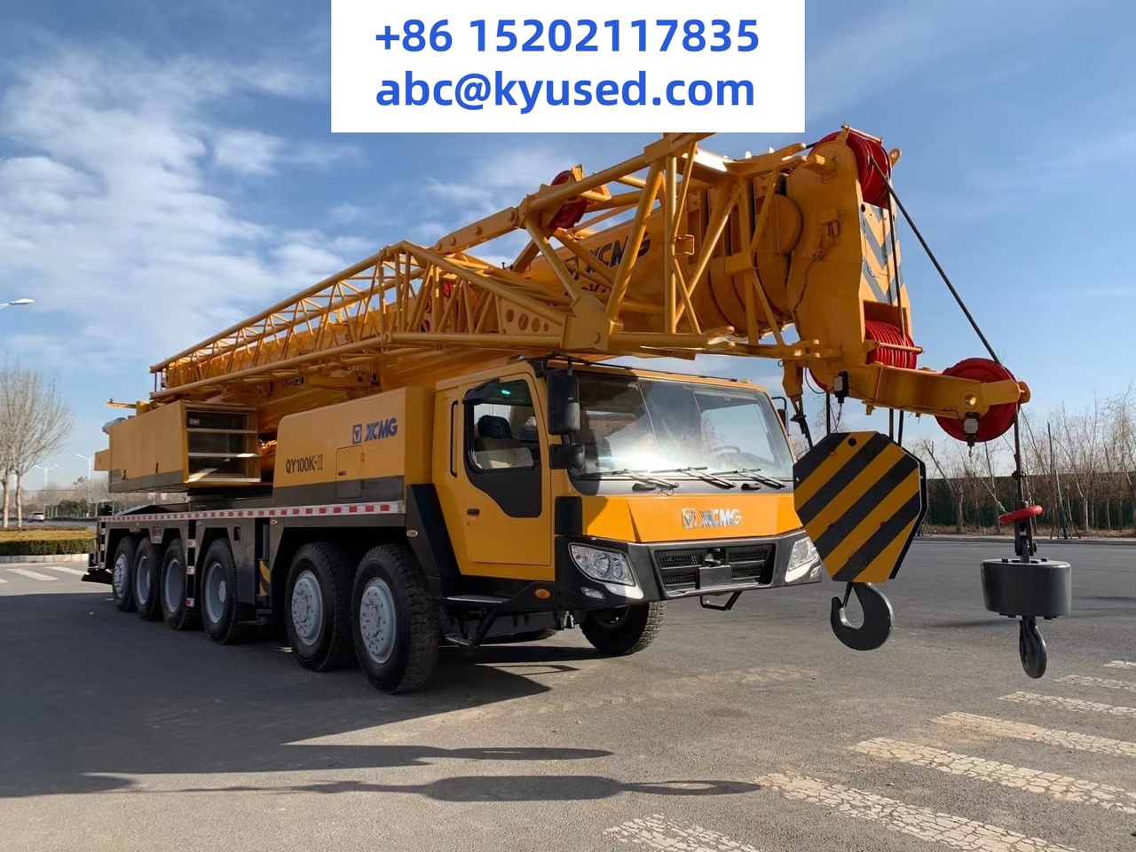 XCMG QY100K 100T - Grue mobile: photos 4 XCMG QY100K 100T - Grue mobile: photos 4
