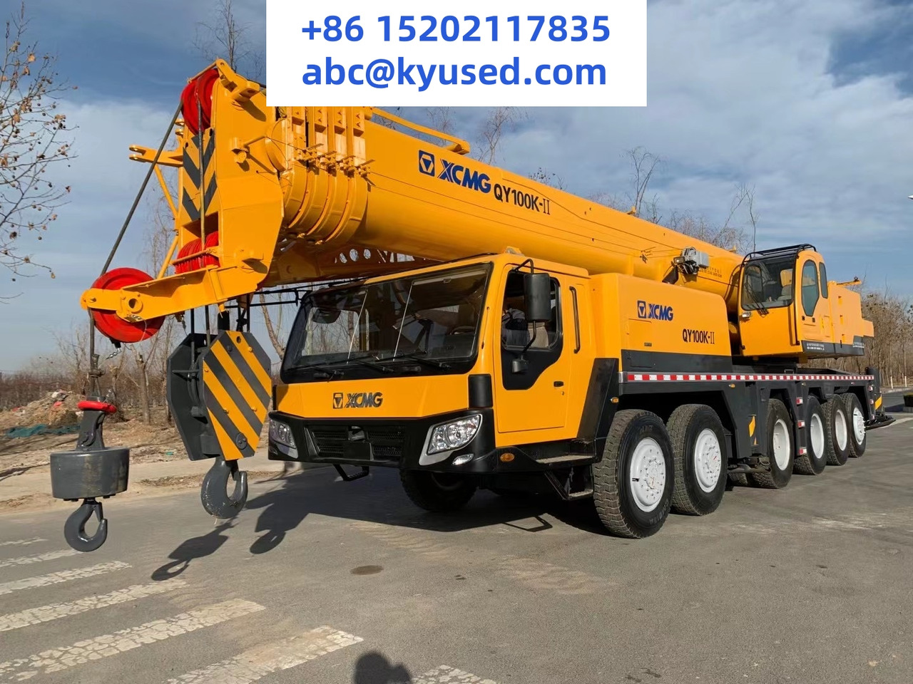 XCMG QY100K - Grue mobile: photos 1 XCMG QY100K - Grue mobile: photos 1