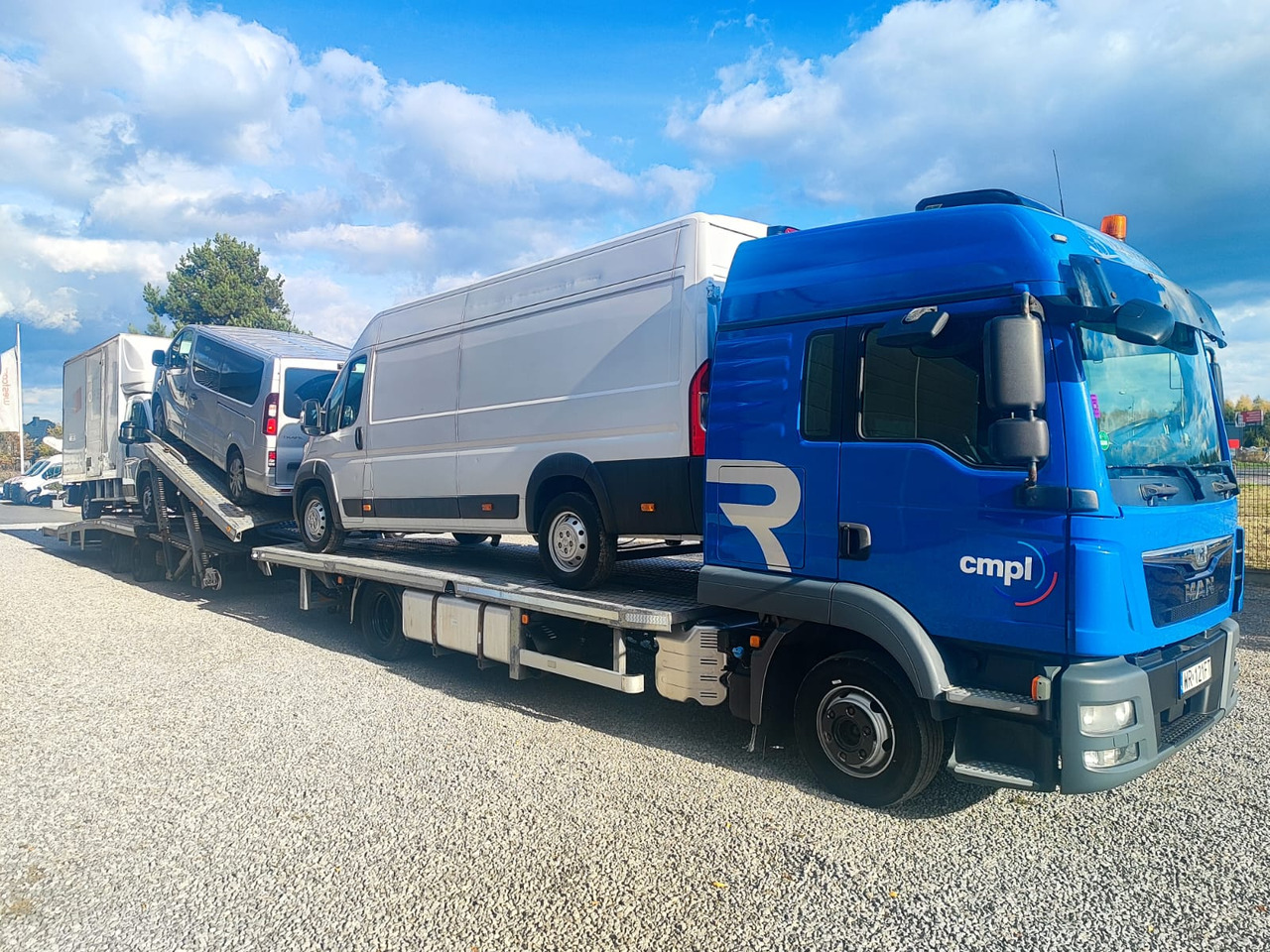 MAN TGL - Camion porte-voitures: photos 3 MAN TGL - Camion porte-voitures: photos 3